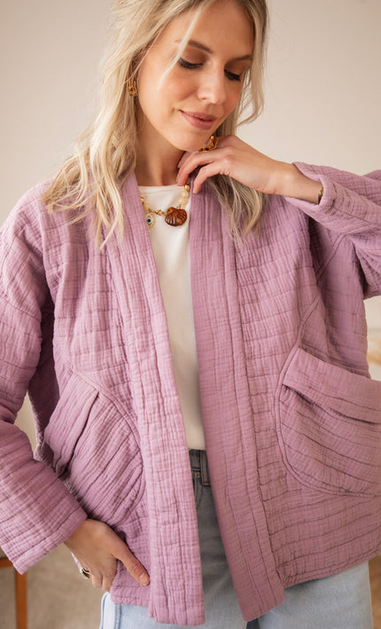 Jacke - Easy Tetra Times - Mauve 