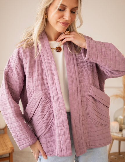 Jacke - Easy Tetra Times - Mauve 
