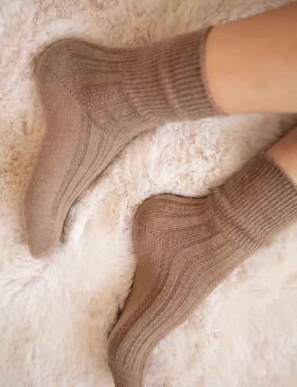 The Cozy Pair Almond - Socks