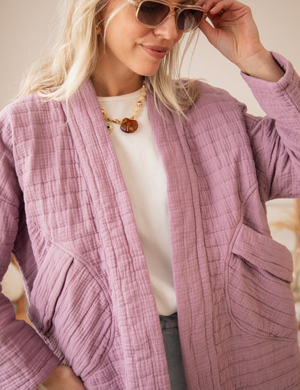 Jacke - Easy Tetra Times - Mauve 