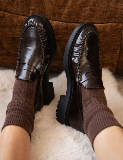 The Cozy Pair Cacao - Socks