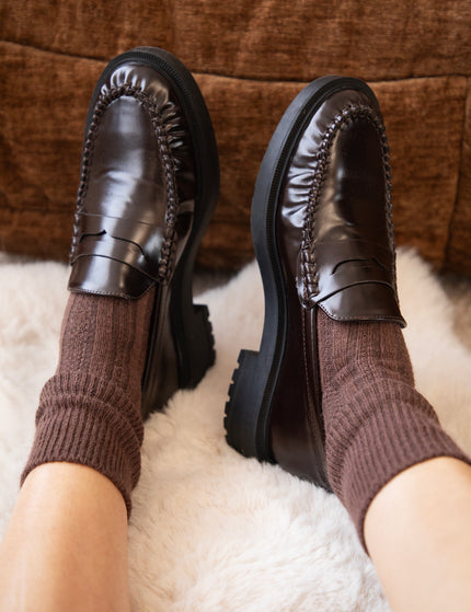 The Cozy Pair Cacao - Socks