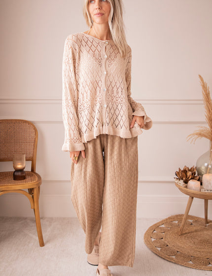 Crochet Charm Camel - Vest
