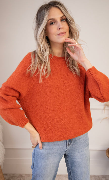 Mimi Knit Rusty - Sweater