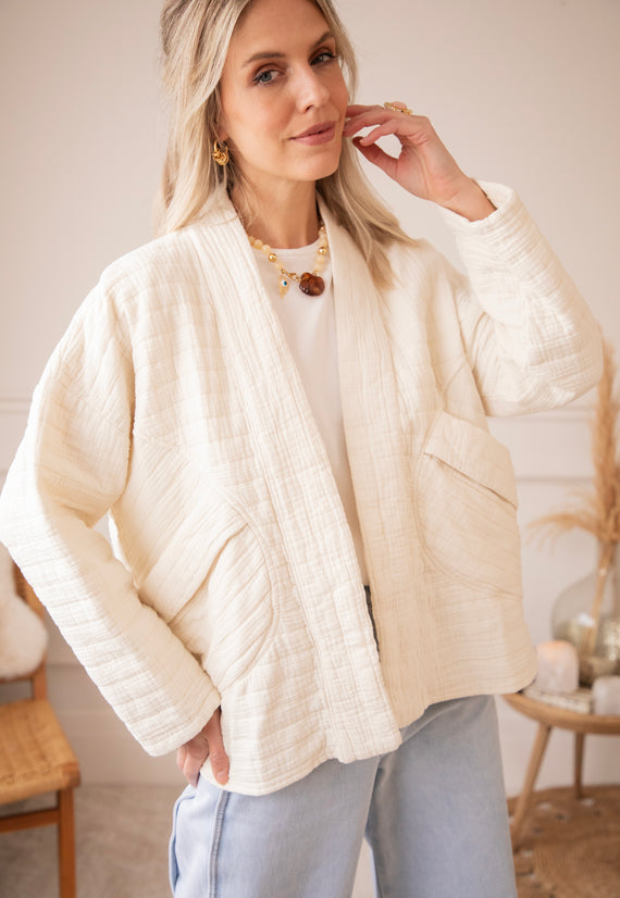 Easy Tetra Times Beige - Vest/Jacket