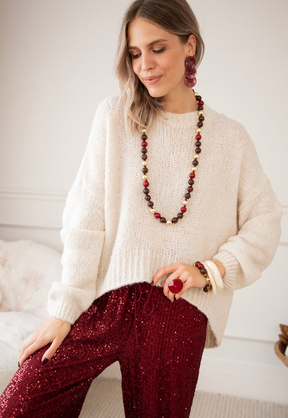 Pullover - Ona - Beige