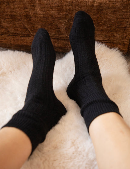 The Cozy Pair Black - Socks