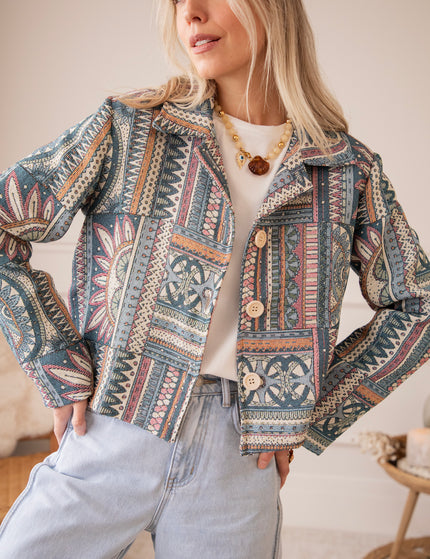 Ezra Boho Blue - Jacket