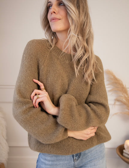 Mimi Knit Taupe - Sweater