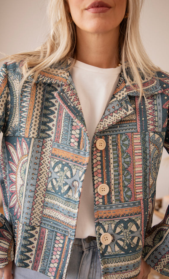 Ezra Boho Blue - Jacket