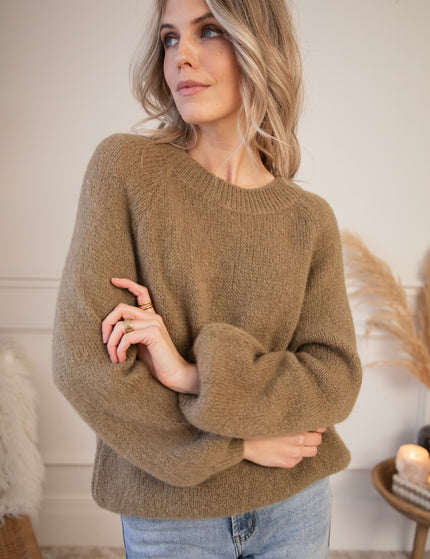 Mimi Knit Taupe - Sweater