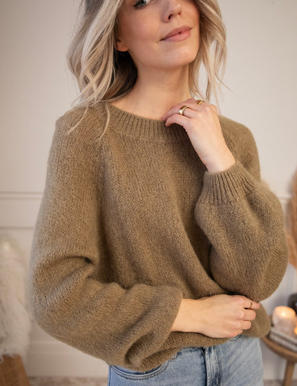 Mimi Knit Taupe - Sweater