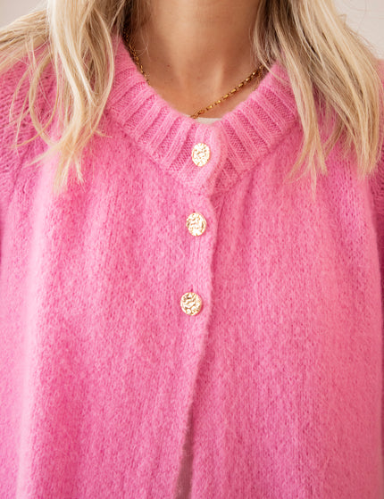 Split Knit Pink - Trui