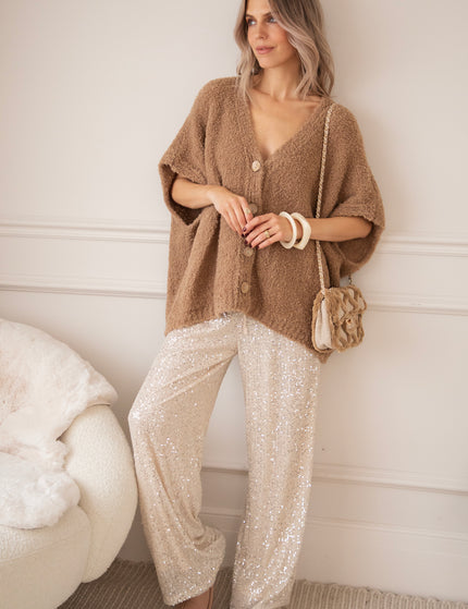 Warm Whisper Camel - Debardeur