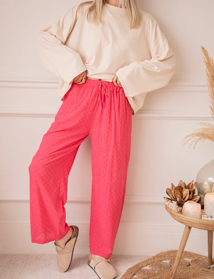 Easy Embroidery Raspberry - Broek