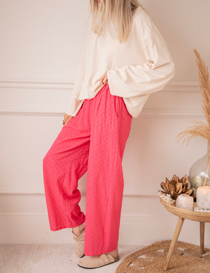 Easy Embroidery Raspberry - Broek