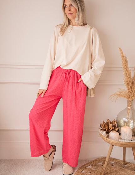 Easy Embroidery Raspberry - Broek