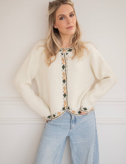 Cozy Contour Beige - Cardigan