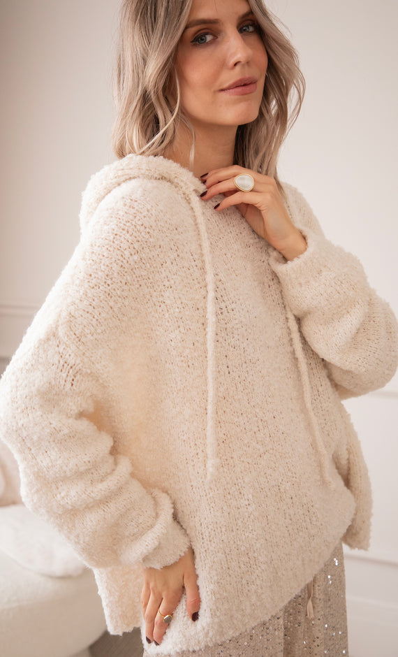 Pullover - Cozy Escape - Beige