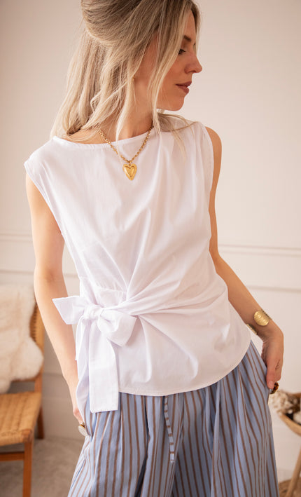 Bow Flow White - Top