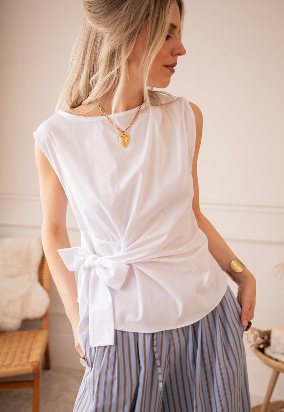 Bow Flow White - Top