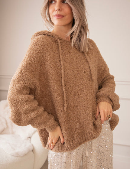 Cozy Escape Camel - Trui