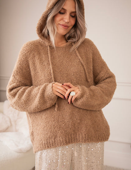 Cozy Escape Camel - Trui