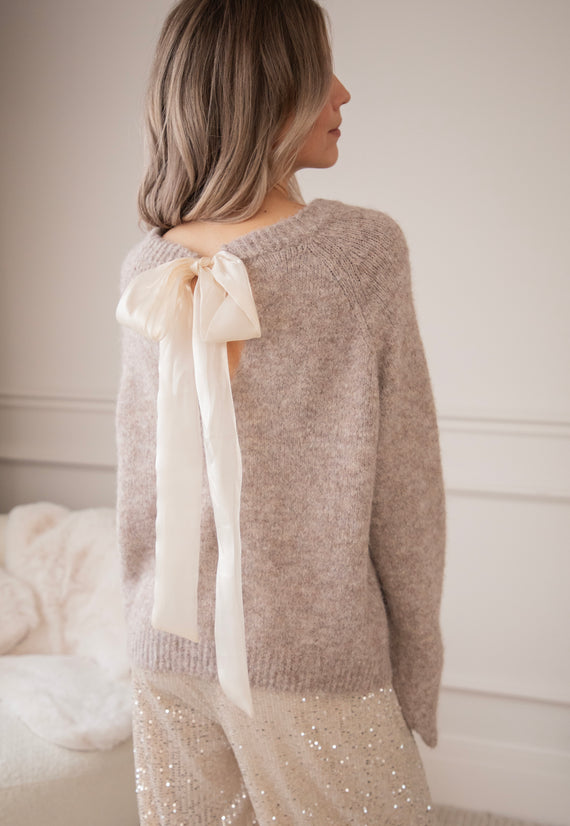 Pullover - Bowy Bo - Taupe