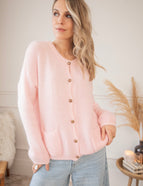 Strickjacke - Maple - Baby Pink