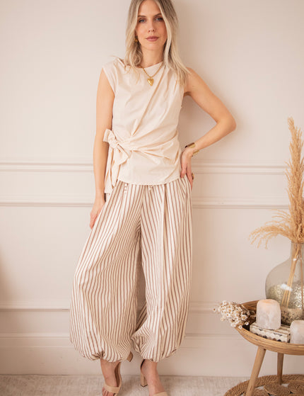 Bow Flow Beige - Top