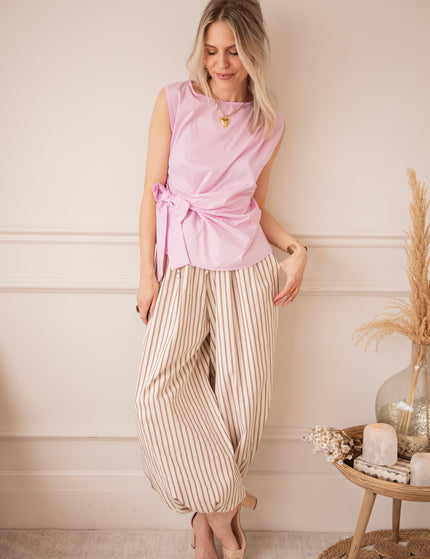 Bow Flow Sweet Pink - Top