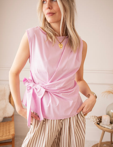 Bow Flow Sweet Pink - Top