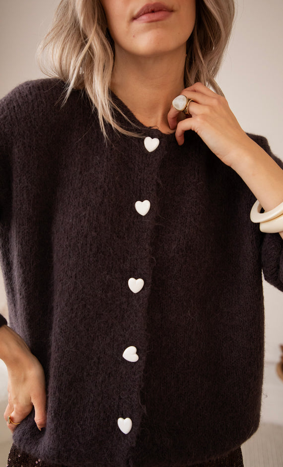 Love Buttons Choco - Vest