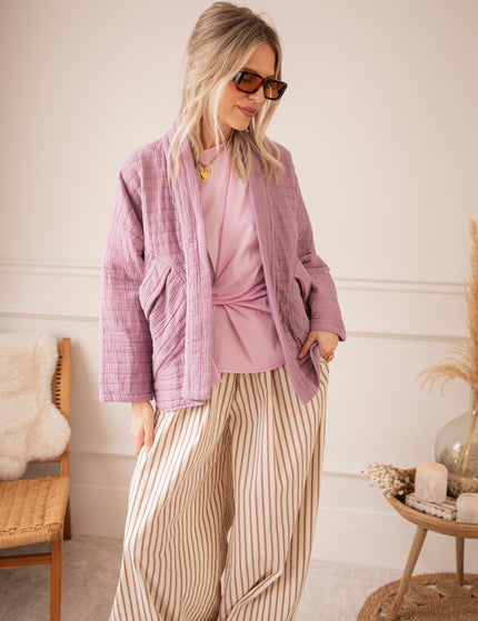 Jacke - Easy Tetra Times - Mauve 