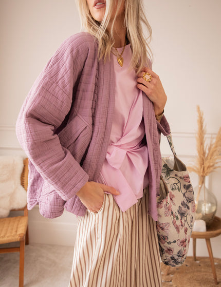 Jacke - Easy Tetra Times - Mauve 