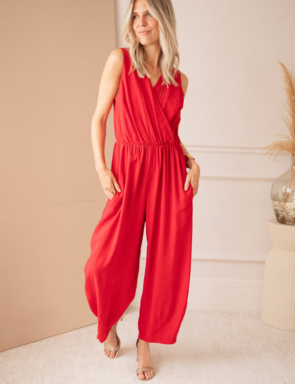 Simone Red - Jumpsuit