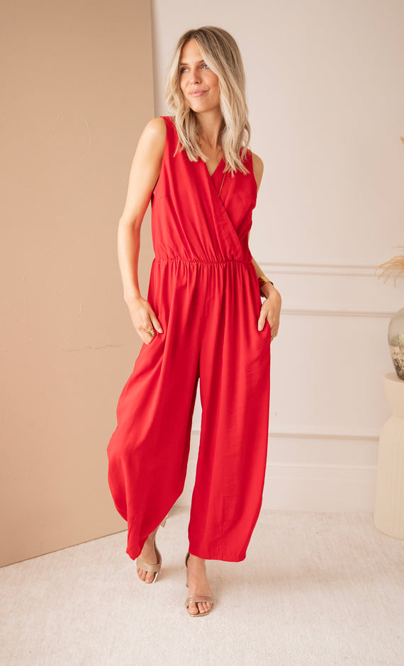 Simone Red - Jumpsuit