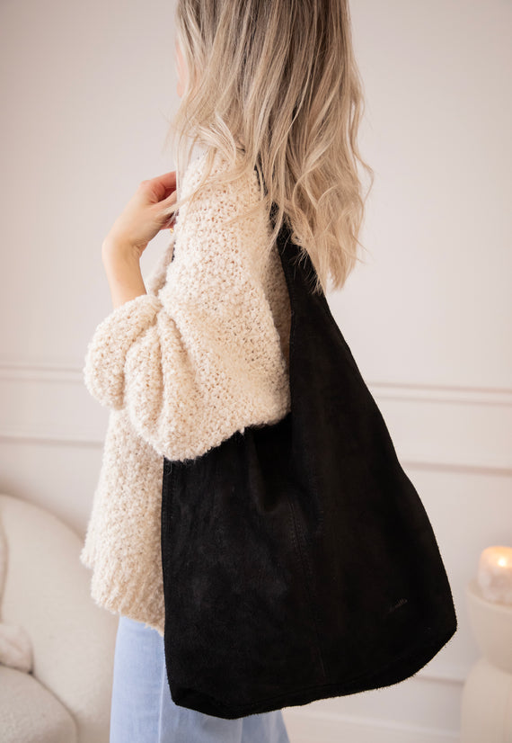 Noé Leather Black - Handtas