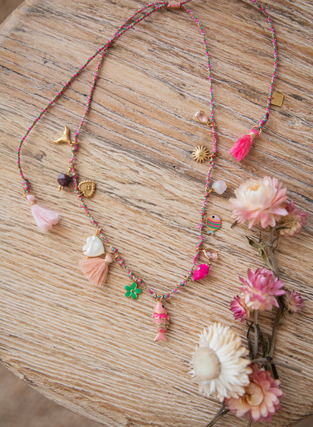 Sea La Vie Pink - Necklace