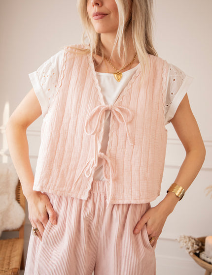 Soft Tetra Thoughts Soft Pink - Vest
