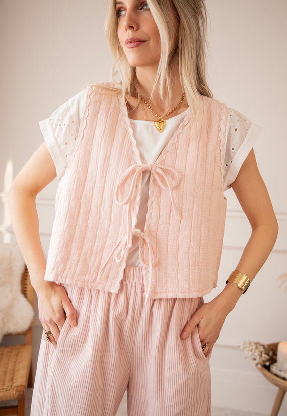 Soft Tetra Thoughts Soft Pink - Vest
