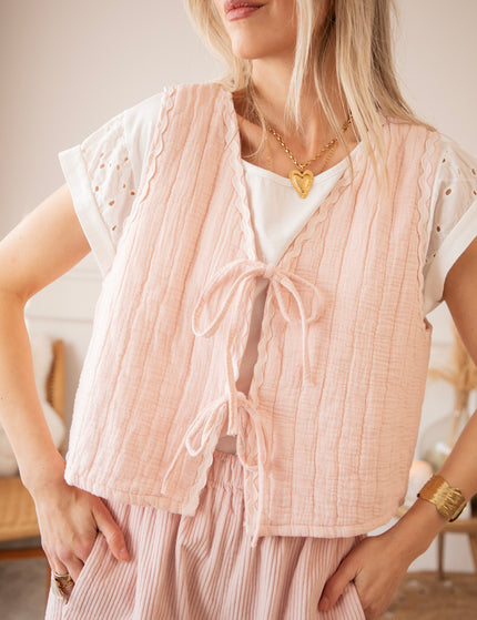 Soft Tetra Thoughts Soft Pink - Vest