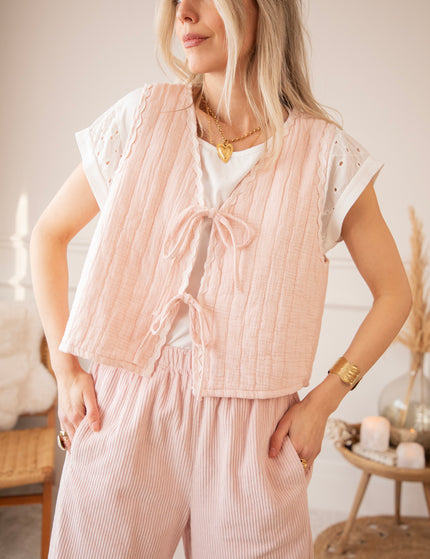 Soft Tetra Thoughts Soft Pink - Vest