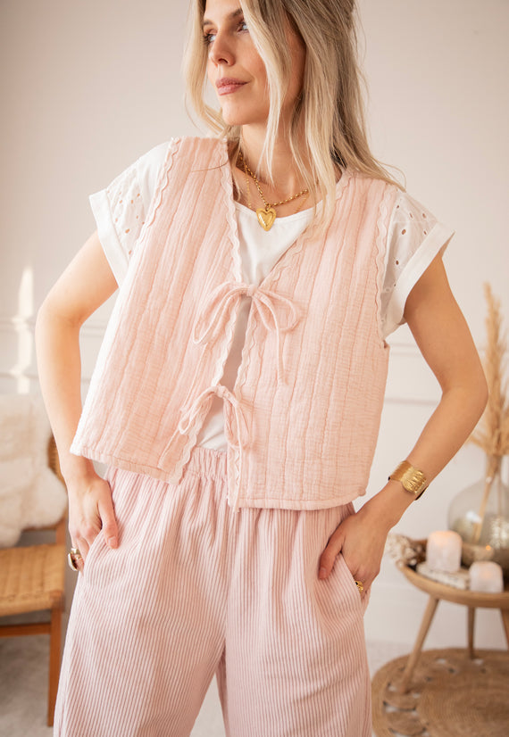 Soft Tetra Thoughts Soft Pink - Vest
