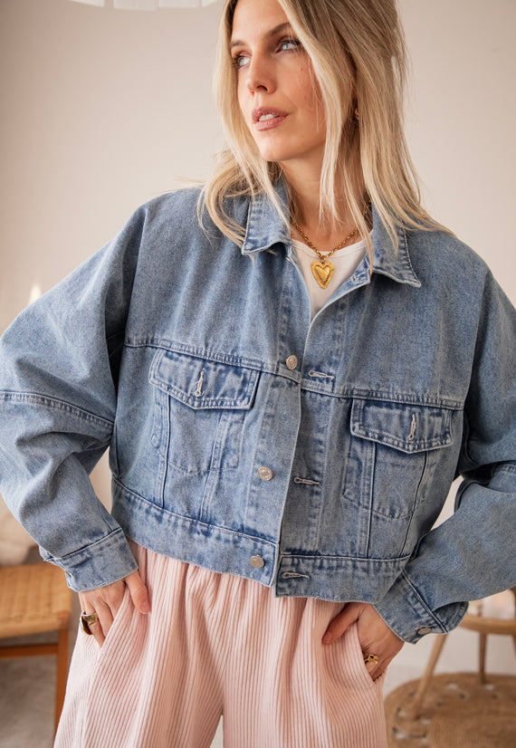 Lulu Loose Blue - Jacket