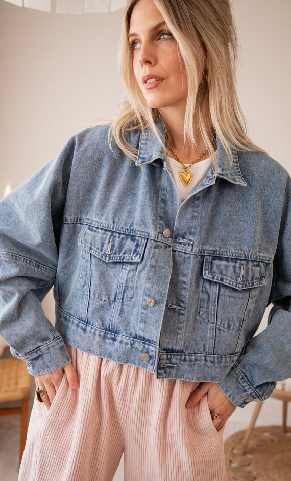 Lulu Loose Blue - Jacket