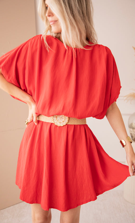 Kleid - Arabella - Rot