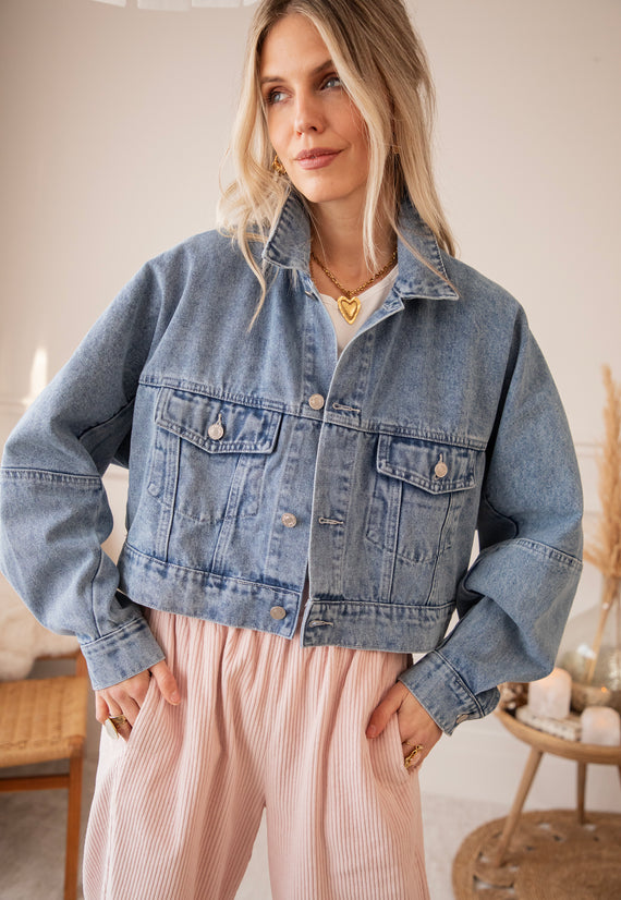 Lulu Loose Blue - Jacket