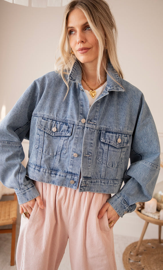 Lulu Loose Blue - Jacket