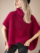 Coco Cose Burgundy - Sleeveless Cardigan